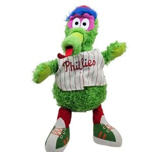 Philadelphia Phillies Phanatic Plush Mascot 17 inch The Idea Factory MLB Green